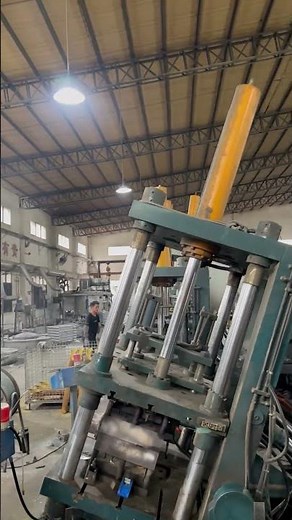 Gravity casting process - machine rotation casting