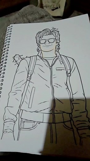 Stranger things colouring book #fyp #viral #strangerthings #colouring #tiktokshop @joytotheworld