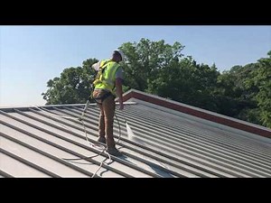 Gideons Elementary Gaco S-4200 Silicone Roof Coating by Parsons Roofing