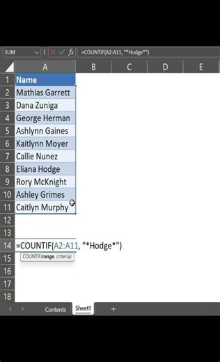 Count Cells with Specific Text in Excel in 30 Seconds 🔥How to Count Cells Containing Text in Excel