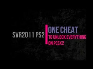 Smackdown vs Raw 2011 PS2 Cheat to unlock everything