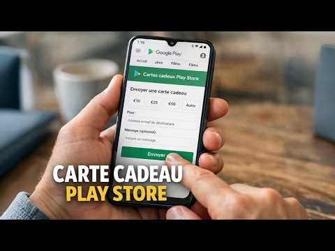 Comment envoyer une carte cadeau Google Play par email (Play Store)