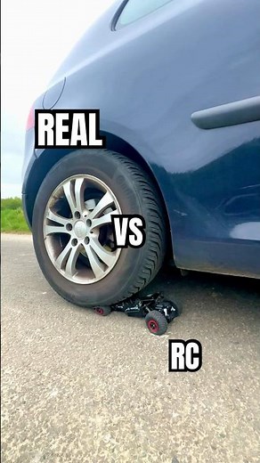 REAL CAR VS RC CAR🚀😳