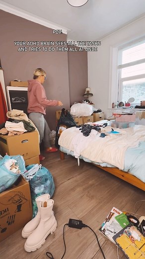 2.3K views · 79K reactions | What would be the error code for this ADHD short circuit? Send help! #adhdawareness #adhdwomen #adhdfunny #funny #comedy #explorepage | Urtė Mačiulytė | Facebook