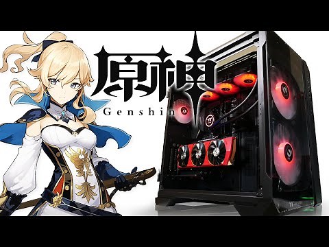 【原神-GENSHIN-】をRTX3080搭載の自作PCでヌルヌルに動かしてみた