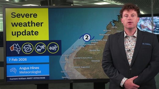 Severe Weather Update 7 February 2026: Tropical Cyclone Mitchell to reach the Western Australian coast this weekend Video current as of 9am AWST 7 February 2026. For the latest forecasts and warnings, go to our website www.bom.gov.au or the BOM Weather app. | Bureau of Meteorology