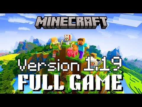 Minecraft 1.19 Full Game Walkthrough | The Wild Update (No Commentary)