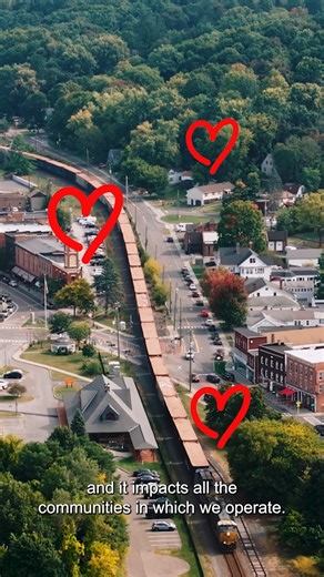 CSX on Instagram: "This Valentine's Day, we're celebrating our love for #railroading by sharing what it means to the CSX team. Our employees are passionate about their roles, from maintaining the track to ensuring your freight arrives safely and on time. Their dedication is the heartbeat of our railroad, and we're proud to share why they love what they do. #HappyValentinesDay #CSXProud"