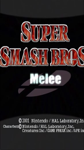 #ssbm #ssb #supersmashbros #supersmashbrosmelee #mario #samus #bowser #kirby #smashbros #nintendo #gamecube #gamecubegames #retrogaming #smash #NGC