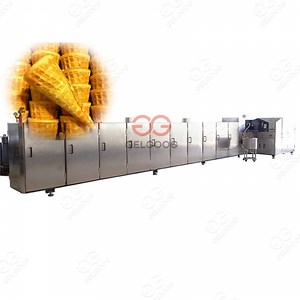 [Hot Item] Full Automatic Waffle Cone Making Rolled Sugar Cone Machine