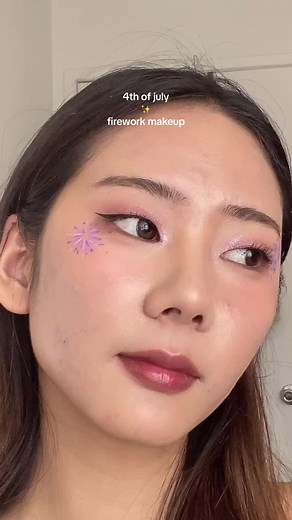 4th of July Firework Makeup Tutorial | Easy Step-by-Step Guide