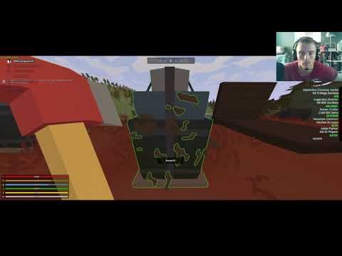 first video! unturned on a 100x server