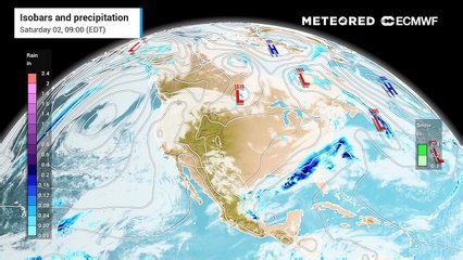 Stormy South, chilly East, and a split forecast across the US this weekend