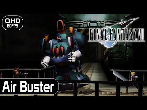 Final Fantasy VII - Air Buster Boss Fight | [PC]