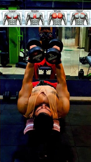 🔥Complete Chest Workout for Upper, Middle & Lower Chest | Dumbbell Chest Press