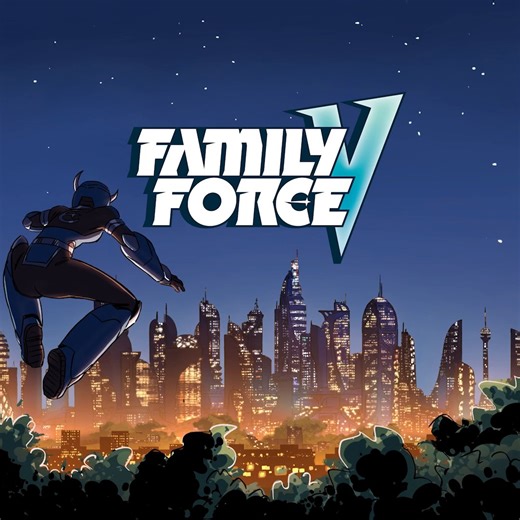 Meet your new favorite alien fighting family, Family Force V 👾 📆: Coming June 2025 from Matt Braly and Ainsworth Lin! | Skybound Entertainment