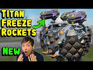 NEW Titan Rockets: OXY & ARGON War Robots Test Server Gameplay WR