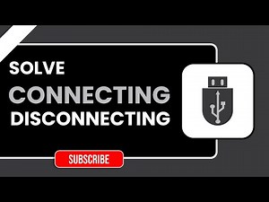 How to Fix USB Keeps Connecting and Disconnecting (Step-by-Step Tutorial 2026)