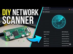 Build a Custom Network Scanner with Flask & Nmap | Raspberry Pi Project