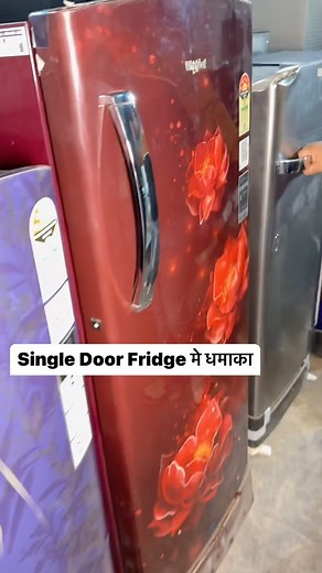 Single Door Fridge Available On cheapest Price #fridge #electronics #electronic #singledoor #fridgemagnets #homeappliances #washingmachine | Kpimportersvlog