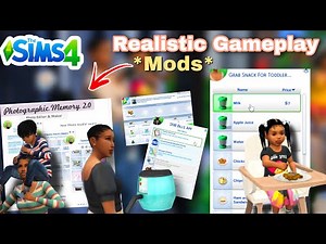 10 Small Mods for Realistic game play ✨WITH LINKS ✨ | The Sims 4