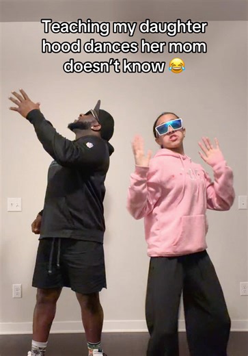 Father-Daughter Hood Dance Challenge