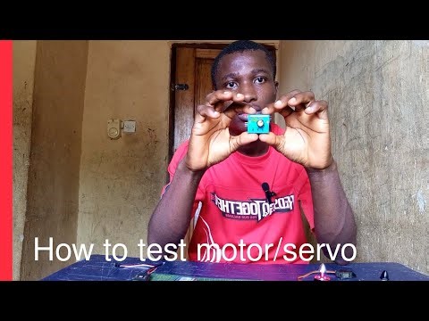 How to use a servo tester