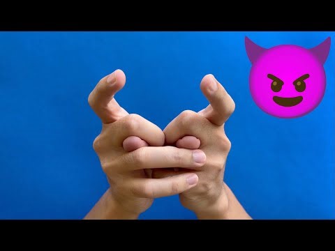 DEMON 😈 Hand Puppet Tutorial