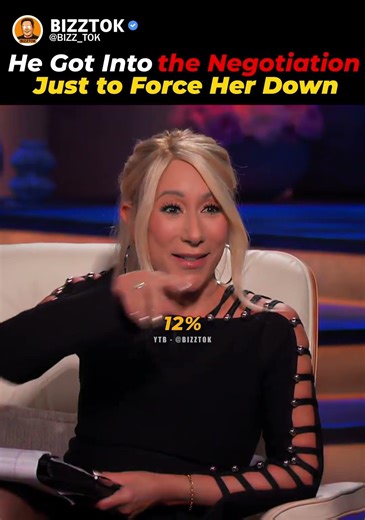 He Got Into the Negotiation Just to Force Her Down 😂