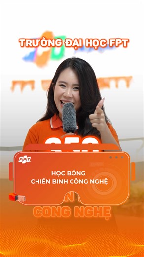 Tìm hiểu ngay Học bổng Chiến Binh Công Nghệ năm 2026 của Trường Đại học FPT 💎 #FPTU #hocbong