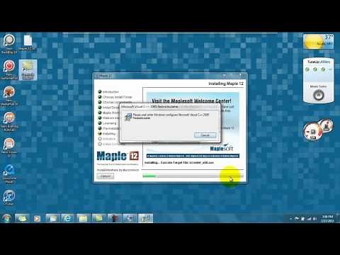 Tutorial para Instalar Maple 12
