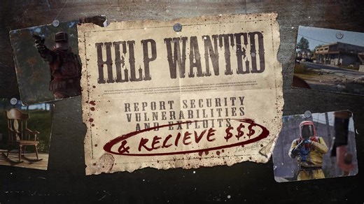6.1K views · 33 reactions | ⚠️HELP WANTED!⚠️ Report bugs, security vulnerabilities, and exploits with the Hackerone Programme! ️‍♂️ Find out how here: https://rust.facepunch.com/news/soft-refresh#HackeroneBountyProgram | Play Rust | Facebook
