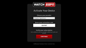 Watchespn Activation Code Free
