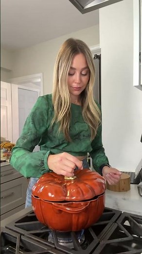 SMOKED GOUDA PUMPKIN BISQUE (the ultimate fall comfort soup) | Chef Skyler Bouchard #soup #recipe