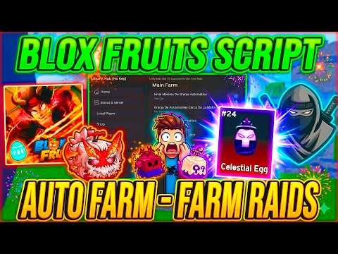 🔥 NUEVO SCRIPT PARA [🥚] BLOX FRUITS EASTER NO KEY | UPDATE, AUTO FARM, AUTO RAID + DELTA EXECUTOR