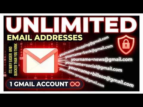 Gmail's Built-In Spam Killer: Create Unlimited Email Addresses in Seconds