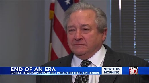 Greece Town Supervisor Bill Reilich reflects on decade-long tenure