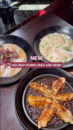 3 New Holiday Dumplings at P.F. Chang's 🥟 #pfchangs #holiday #dumplings