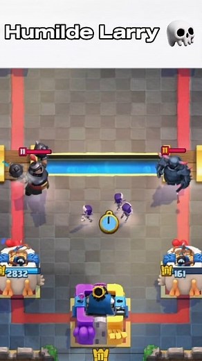 El Larry evo está fuera de contral 💀🔥 pobre Pekka y Mega no sabían lo que les esperaba. #clashroyalechallenge #ClashRoyale #clashroyalereels | El Maicol CR