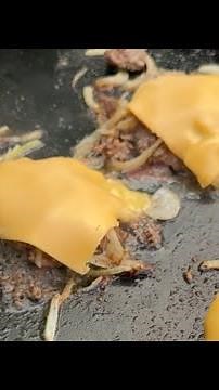 Making Smash Burgers & Fries on the Griddle 🔥