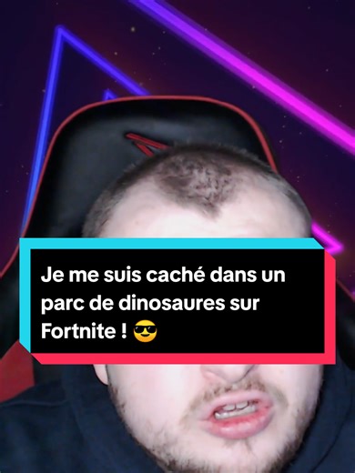 Je me suis caché dans un parc de dinosaures sur Fortnite ! 😎