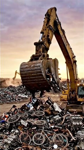 Mega Dumping Yard Apocalypse 🚛🔥 (Cinematic 4K Scrap Chaos)