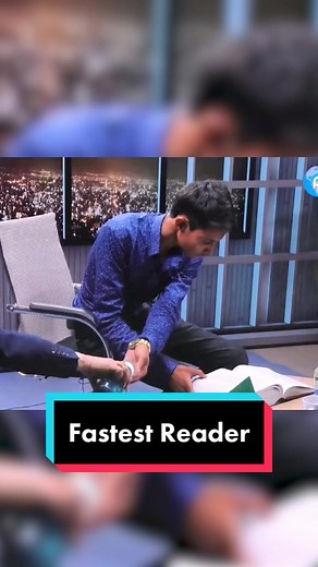 World’s fastest reader #a_tamer #comedy #reaction