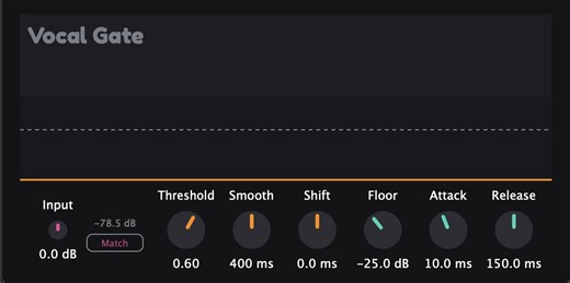Vocal Gate by DanK - Gate Vocal Gate Plugin VST3 Audio Unit