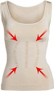 Corrigerend ondergoed dames - Hemd - Beige - Maat M | bol