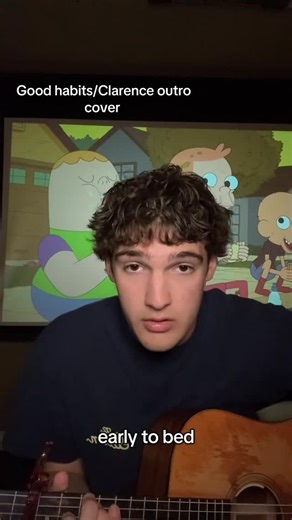 Mason Engler on Instagram: "Clarence outro song cover #music #singing #guitar #coversong #songcover #guitarplayer #musictutorial #tutorial #clarence"