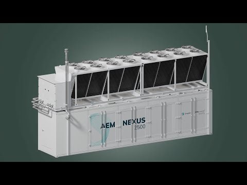 Nexus 2500 | 2.5 MW AEM Electrolyzer Producing 1 Ton of Green Hydrogen/Day