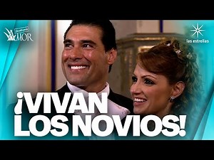 Gaviota y Rodrigo celebran su amor en la ceremonia que los casa | Destilando Amor | Capítulo 105 2/2