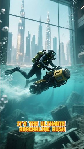 Inside Dubai’s Deep Dive: The World’s Deepest Pool 😱🌊