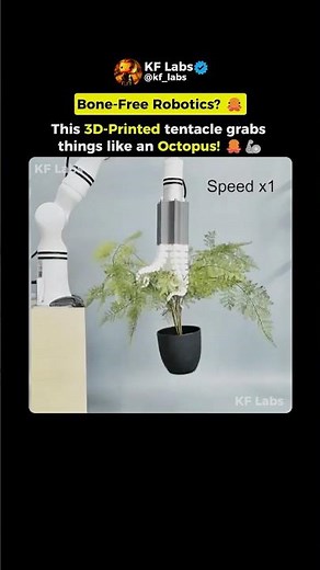 The 3D-Printed Robotic Octopus Tentacle!🐙🦾